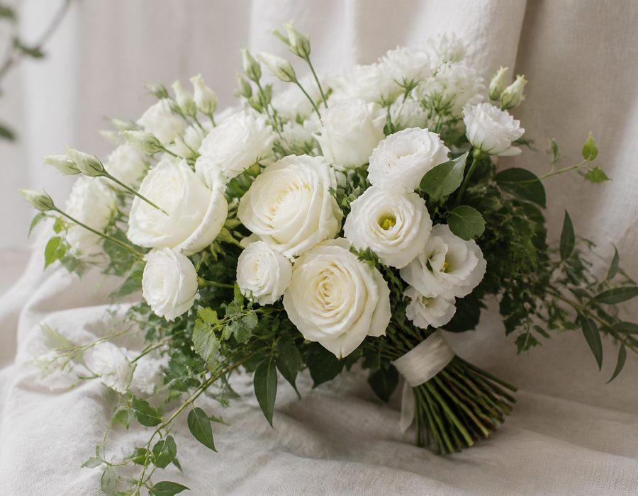 White Garden Bouquet